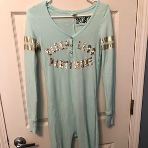 PINK onesie with backflap